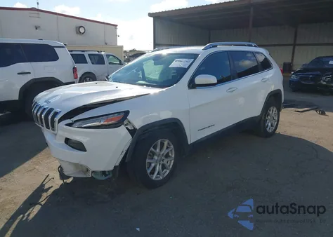 2016 Jeep Cherokee Latitude из США, поврежденный, VIN 1C4PJLCB9GW256378